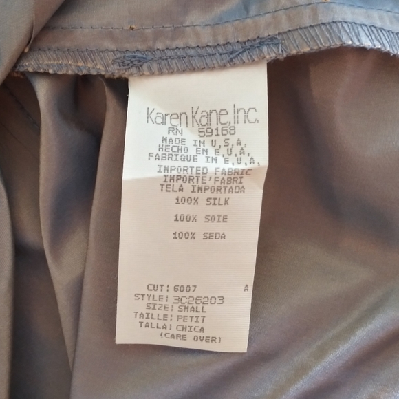 Silk button down shirt | Karen Kane - Picture 4 of 7